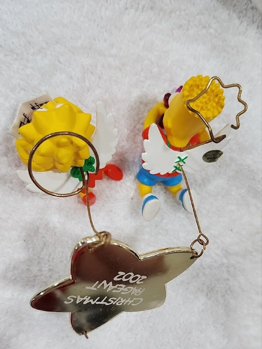 2002 Simpsons Ornament Titled 